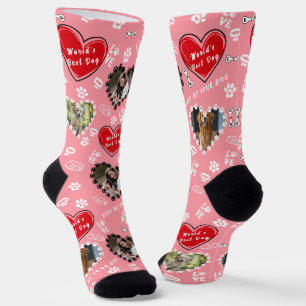 Calcetines Socks de fotos de perros personalizados Calcetin