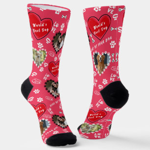 Calcetines Socks de fotos de perros personalizados   Calcetin