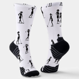 Calcetines Socks de golf de tripulaciones atléticas de alto r