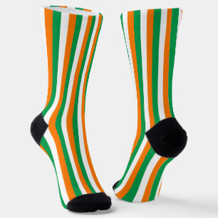 Calcetines Socks de Irlanda, moda de bandera irlandesa patrió