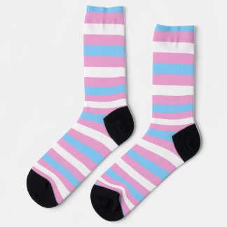 Calcetines Socks de la bandera del Orgullo Transgénero