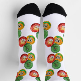 Calcetines Socks de moneda