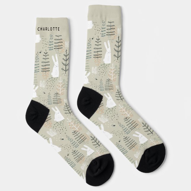 Calcetines Socks de nombres personalizados (Derecha)