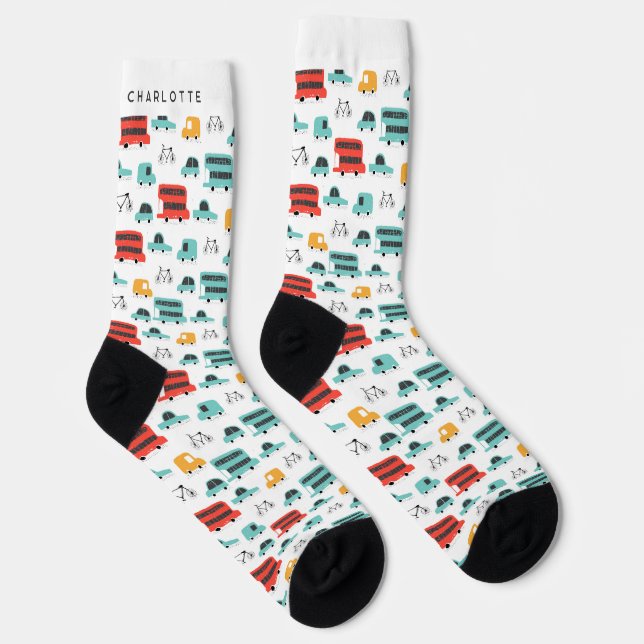 Calcetines Socks de nombres personalizados (Derecha)