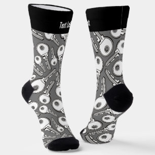 Calcetines Socks de patrón de clave simple