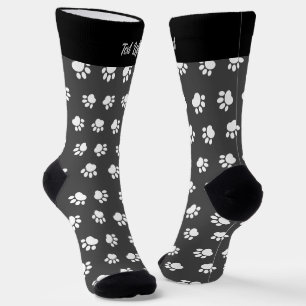 Calcetines Socks de patrón de trazas de mascota