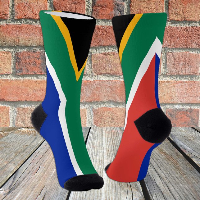 Calcetines Socks de Sudáfrica, moda patriótica de la bandera  (Subido por el creador)
