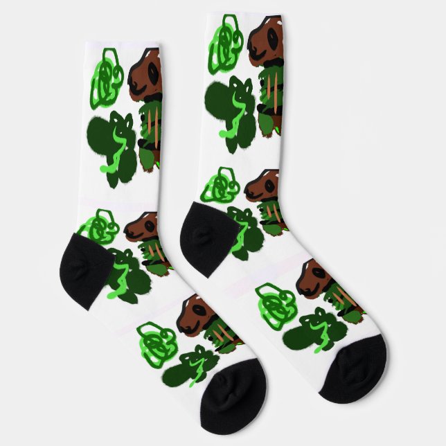 Calcetines Socks de tripulación (Derecha)