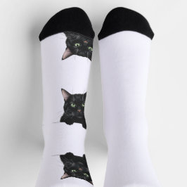 Calcetines Socks de tripulaciones de amor de gato