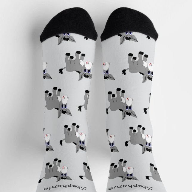 Calcetines Socks Donkey Design (Arriba)