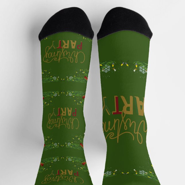 Calcetines Socks Fiestas navidades (Arriba)