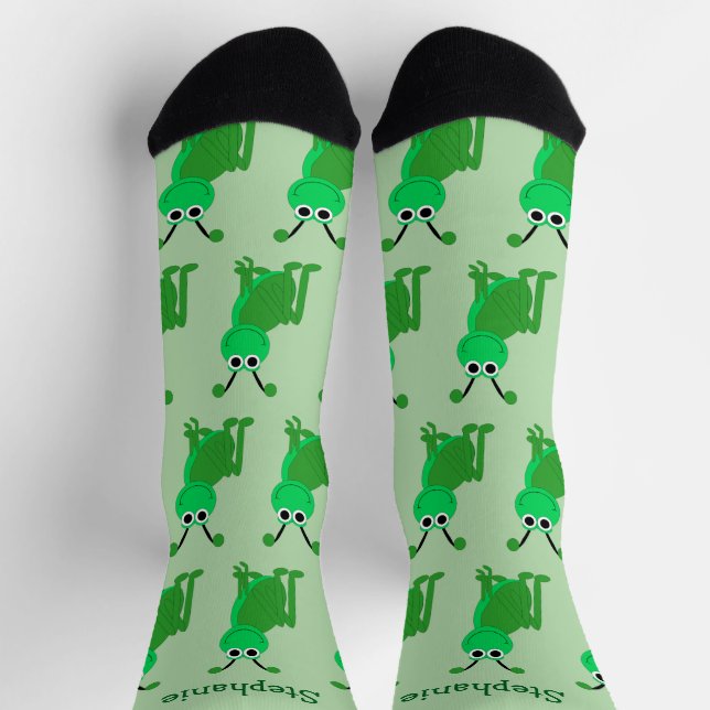 Calcetines Socks Grasshopper Design (Arriba)