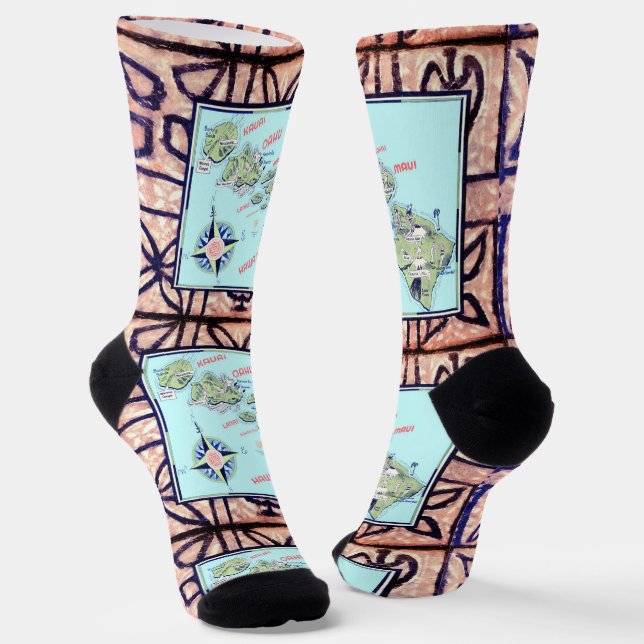 Calcetines Socks Hawaii Tapa (Angular)