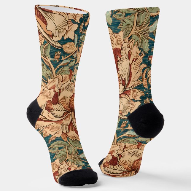 Calcetines Socks inspirados por William Morris (Angular)