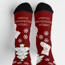 Calcetines Socks Navidades personalizados - Rojo