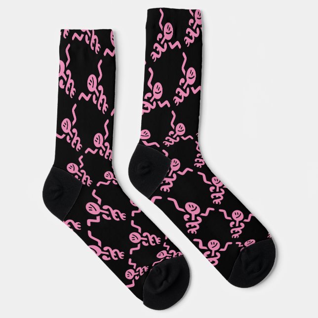 Calcetines Socks OOP (rosa caliente) (Derecha)