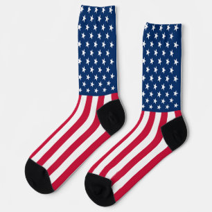 Calcetines Socks patrióticos de bandera de Estados Unidos