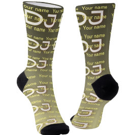 Calcetines Socks personalizables para DJ
