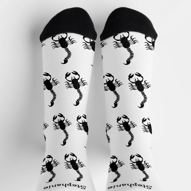 Calcetines Socks Scorpion Design (Arriba)