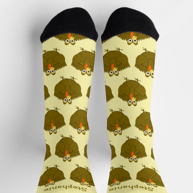 Calcetines Socks Turkey Design (Arriba)