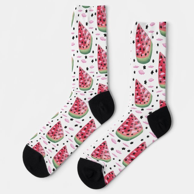 Calcetines Socks watermelon star  (Izquierda)