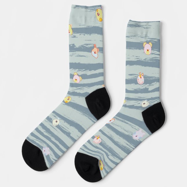 Calcetines Socks – Whimsy Faces (Izquierda)