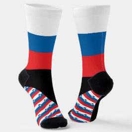 Calcetines Sócrates de Eslovenia, colores de la bandera eslov