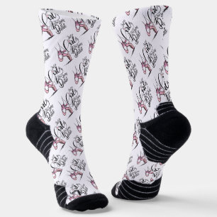 Calcetines solo una chica que ama el ballet