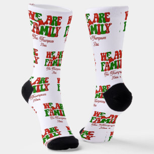 Calcetines Somos Navidades en Matanza Personalizada Familiar