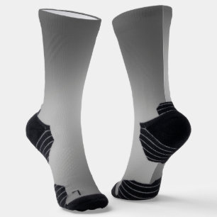 Calcetines Sonido gris plateado simple