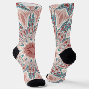 Calcetines Sorprendente arte fractal moderno Kaleidoscope Man
