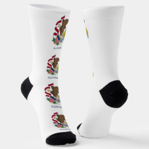 Calcetines sostenibles de mujeres con bandera de I