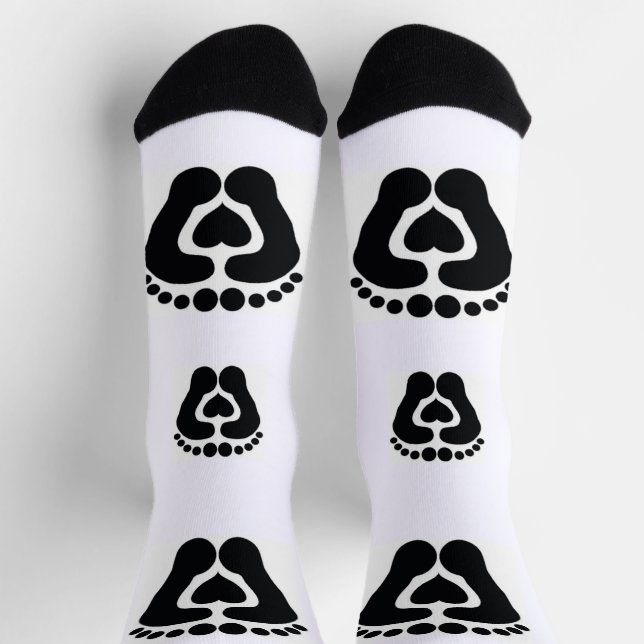 Calcetines sostenibles Foot Love (Arriba)