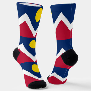 Calcetines sostenibles para mujeres con bandera de