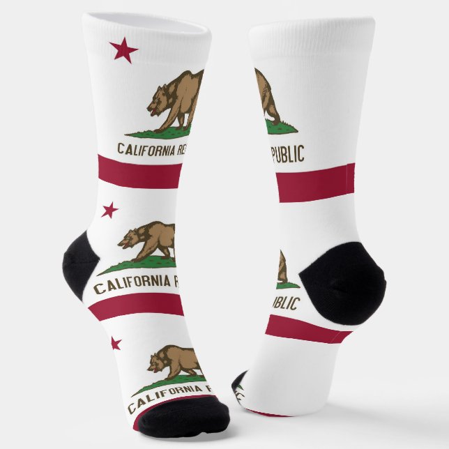 Calcetines sostenibles para mujeres con bandera de (Angular)