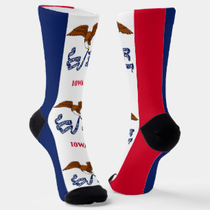 Calcetines sostenibles para mujeres con bandera de