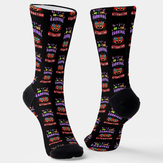 Calcetines Soy La Atracción Del Carnaval (Angular)