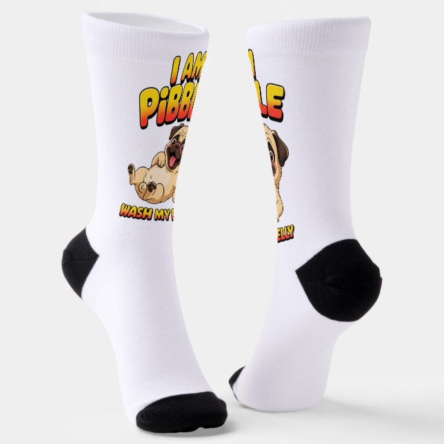 Calcetines Soy Pibble Lava Mi Barriga (Angular)