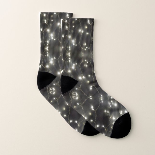 Calcetines Sparkling Silver Luces Socks (Par)