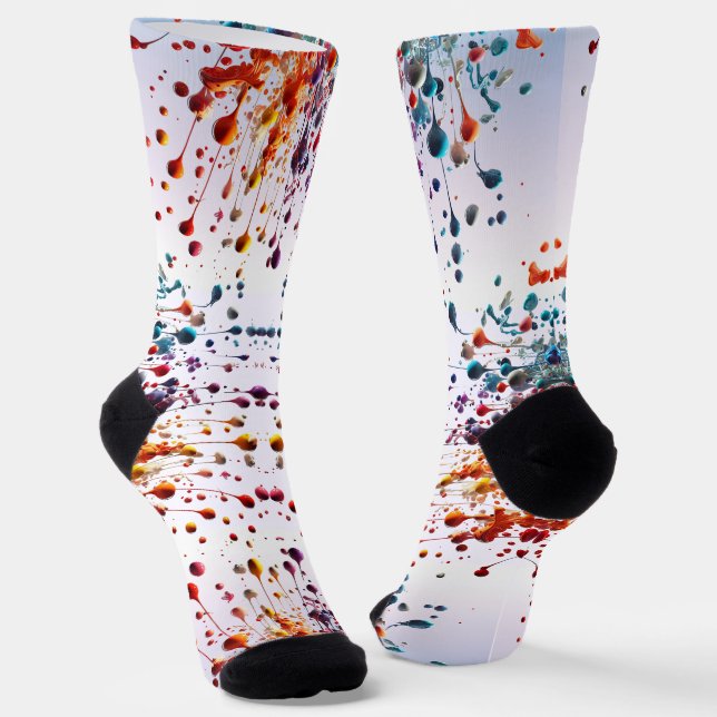 CALCETINES SPLATERADOR DROP DRIP ESTILADO POR SOCKS TRREALES (Angular)
