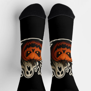 Calcetines Spooky Halloween Pegatina