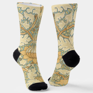 Calcetines St. James de William Morris, Hojas de Acanto