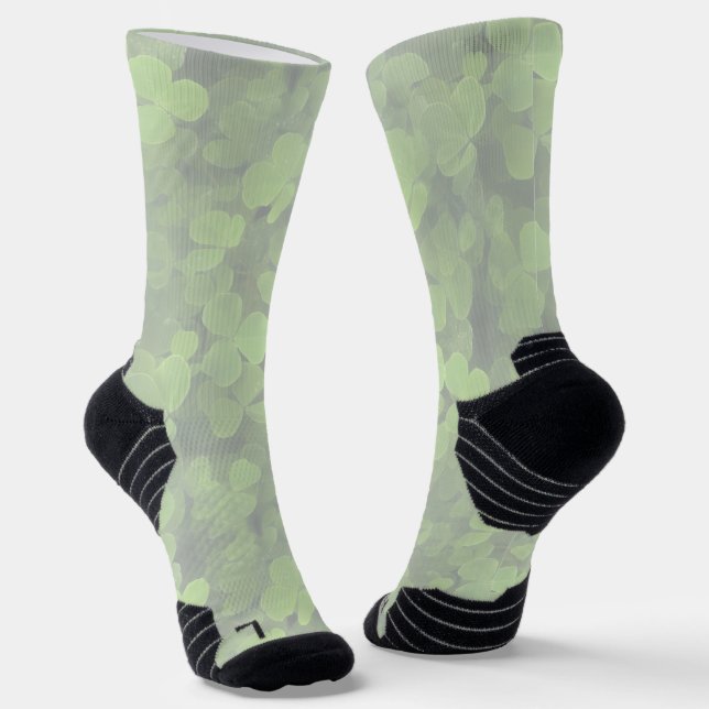 Calcetines St. Patrick's Day Shamrock (Angular)