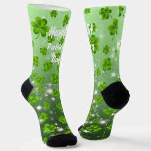 Calcetines St. Patrick's Day Shamrock
