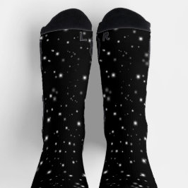 Calcetines Starlight Sparkles Black and White Stars