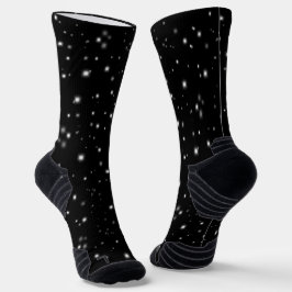 Calcetines Starlight Sparkles Black and White Stars