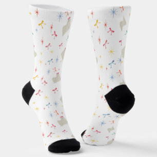 Calcetines Starry Sparkle Cute Puppy