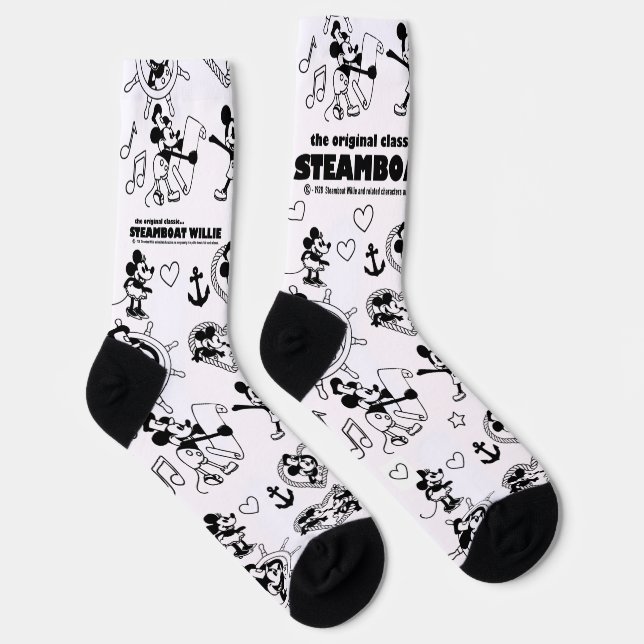 Calcetines Steamboat Willie  (Derecha)