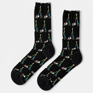 Calcetines Stickman Cortador de Césped