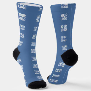 Calcetines Su logotipo o imagen   Patrón de rayas verticales